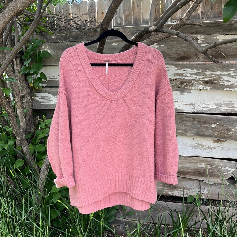 Free People Oversized Sweater, Small